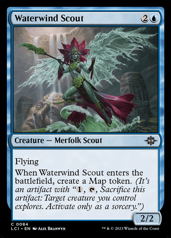 Waterwind Scout card front