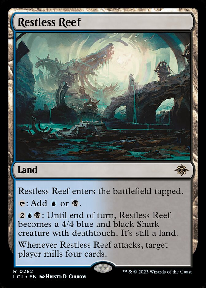 Restless Reef card front