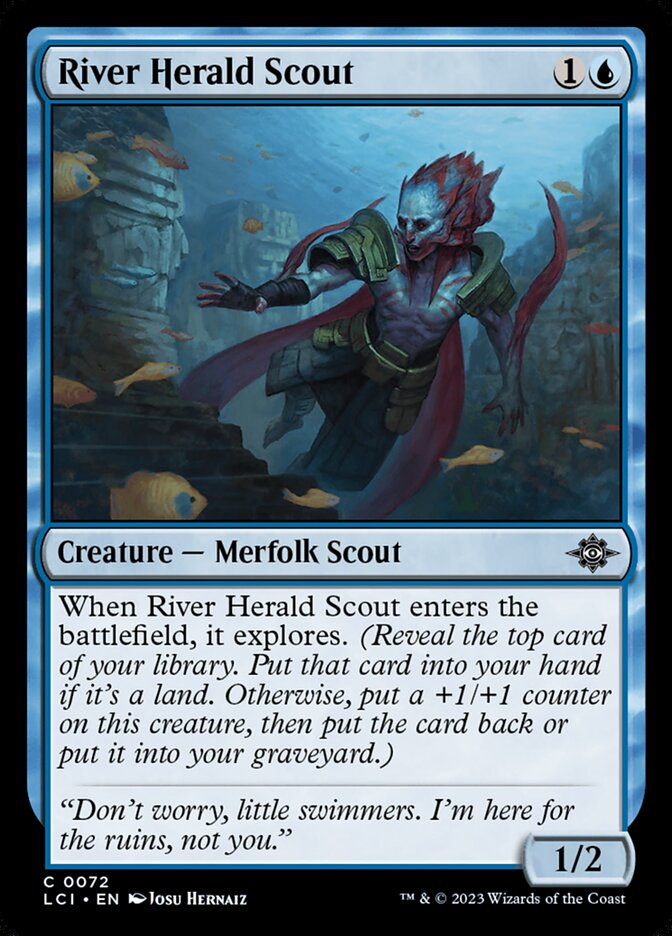 River Herald Scout card front