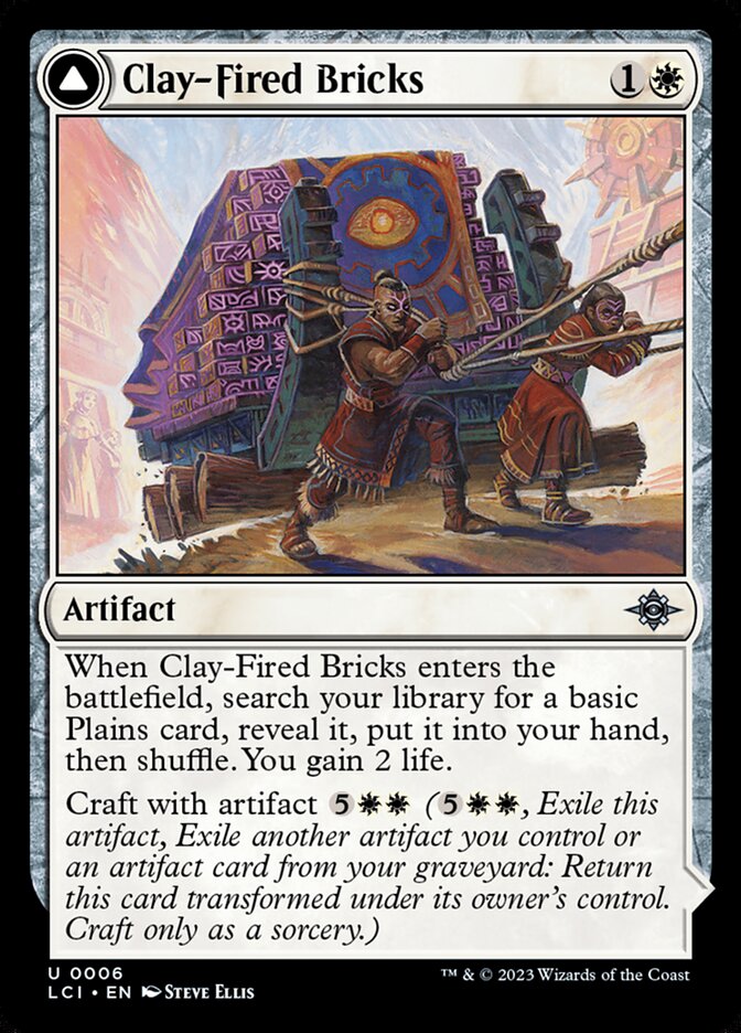 Clay-Fired Bricks card front