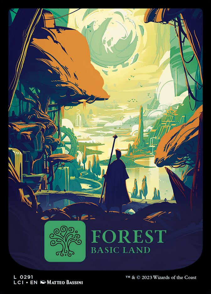 Forest card front