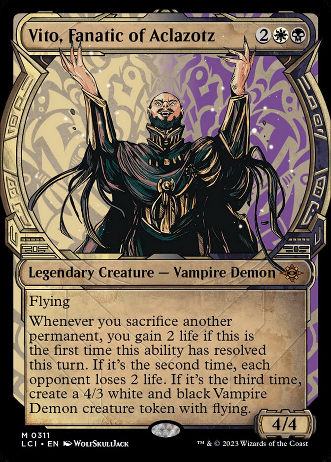 Vito, Fanatic of Aclazotz card front
