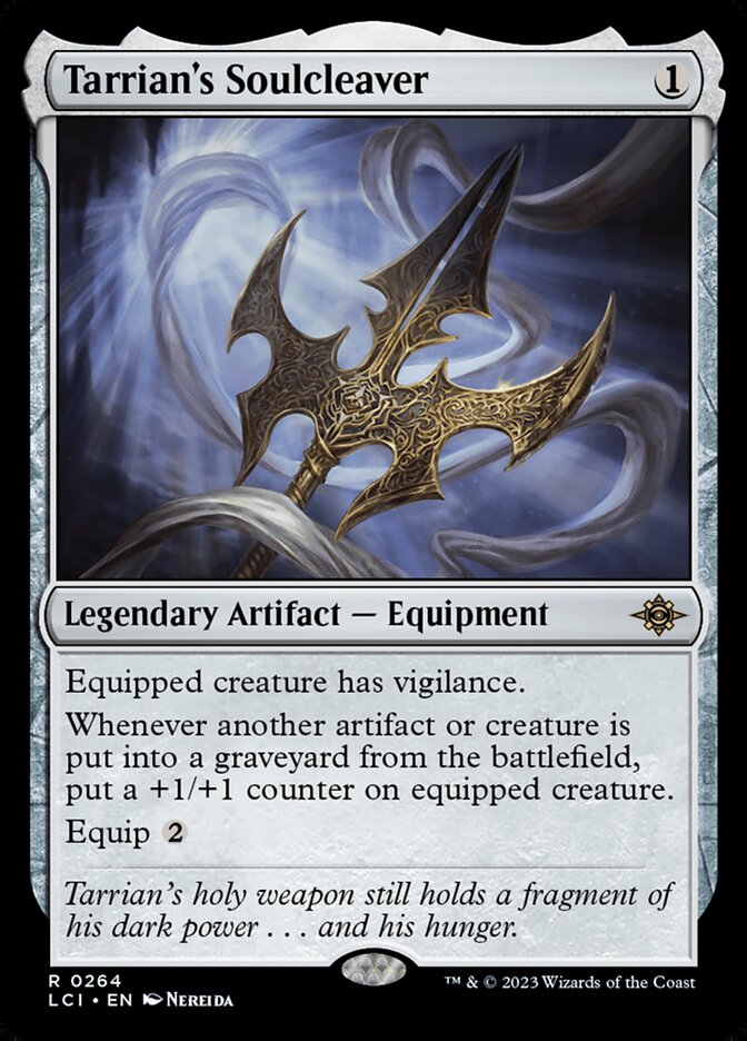 Tarrian's Soulcleaver card front