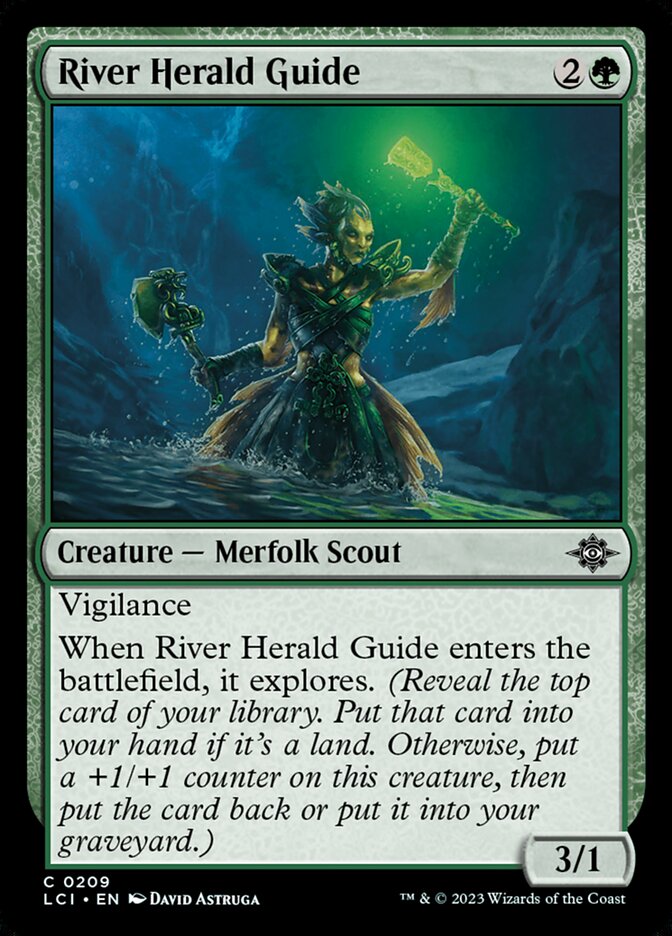 River Herald Guide card front
