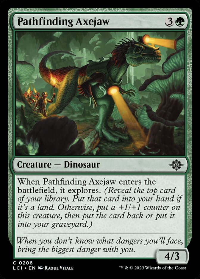 Pathfinding Axejaw card front