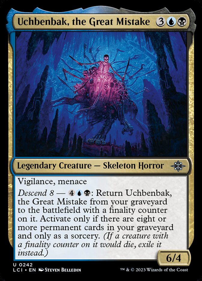 Uchbenbak, the Great Mistake card front