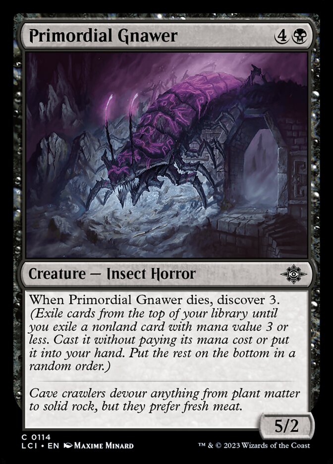 Primordial Gnawer card front