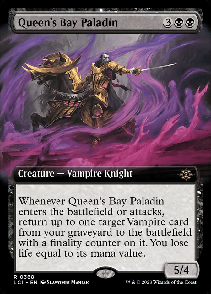Queen's Bay Paladin card front