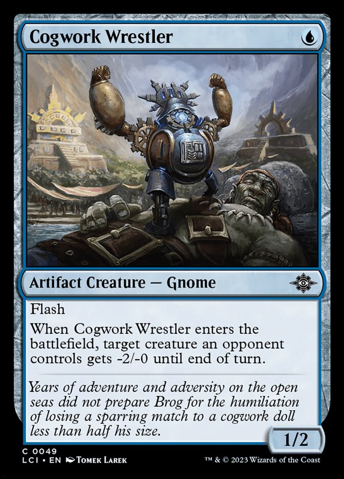 Cogwork Wrestler card front