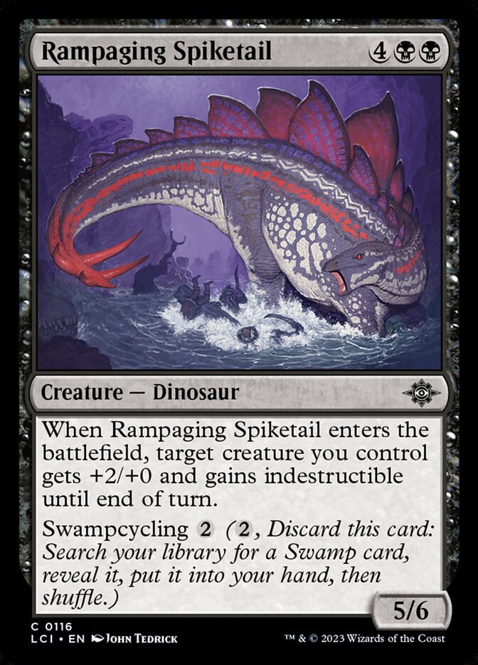 Rampaging Spiketail card front