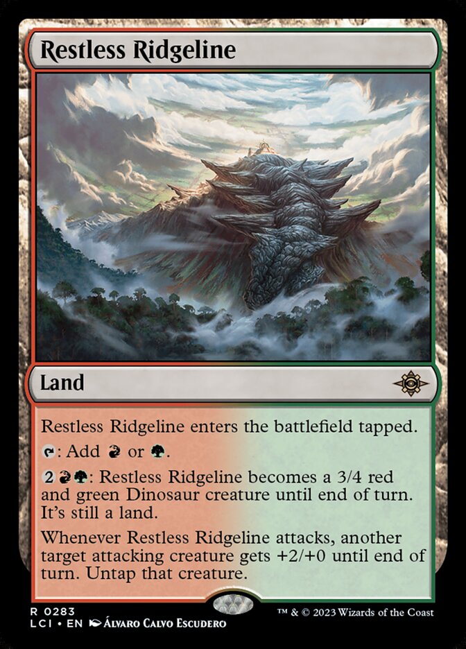 Restless Ridgeline card front