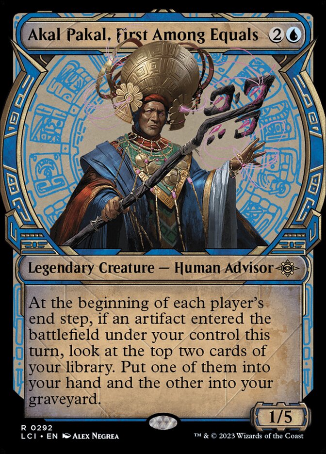 Akal Pakal, First Among Equals card front