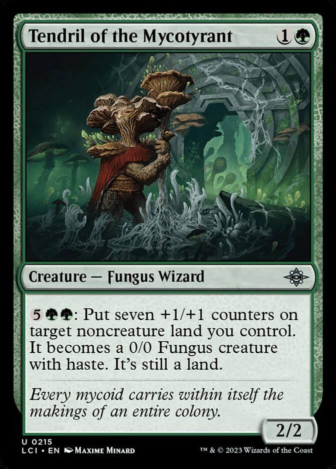 Tendril of the Mycotyrant card front