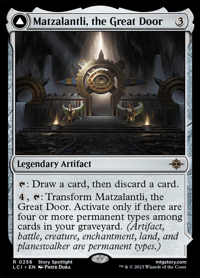 Matzalantli, the Great Door card front