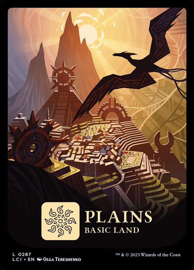 Plains card front