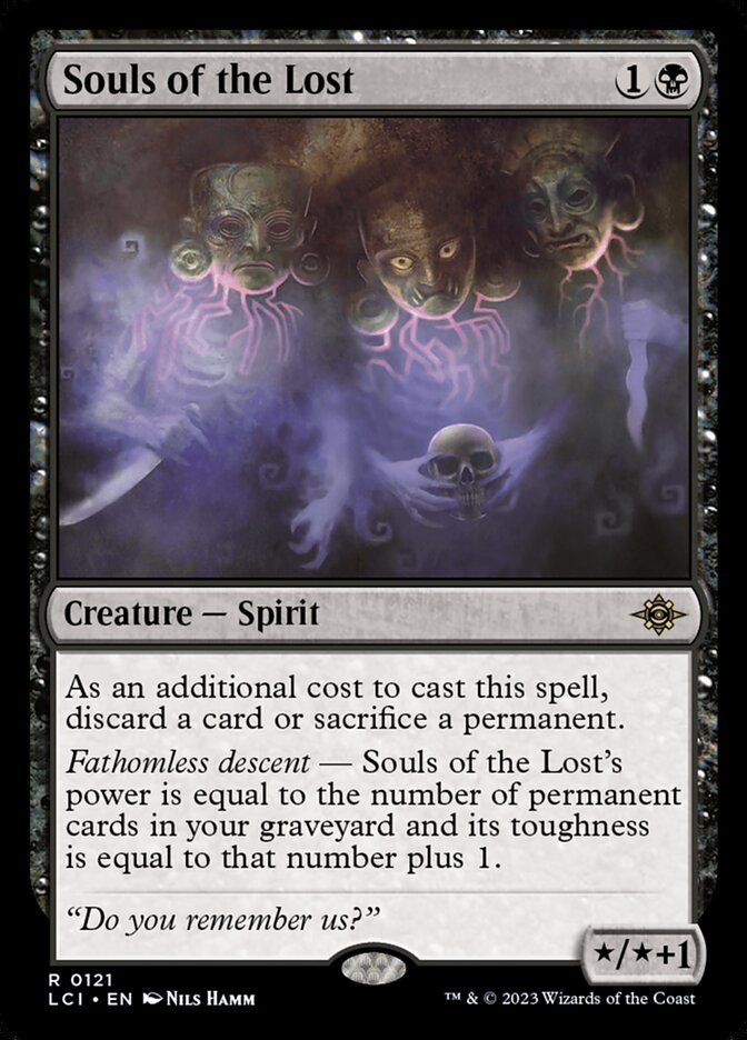 Souls of the Lost card front