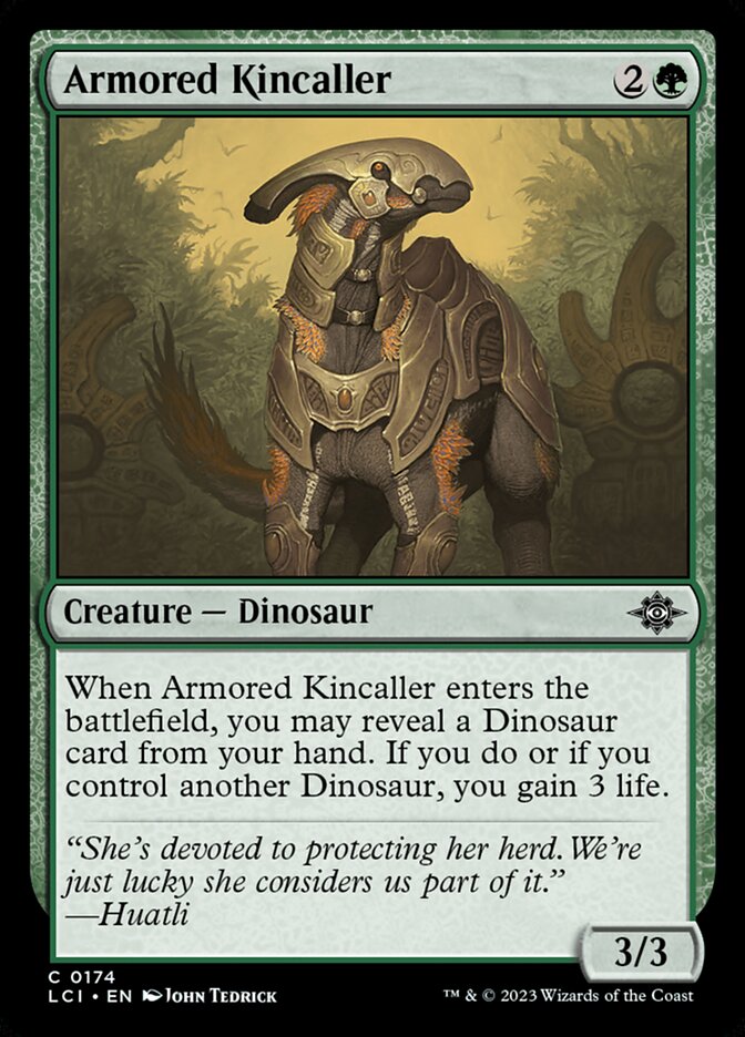 Armored Kincaller card front