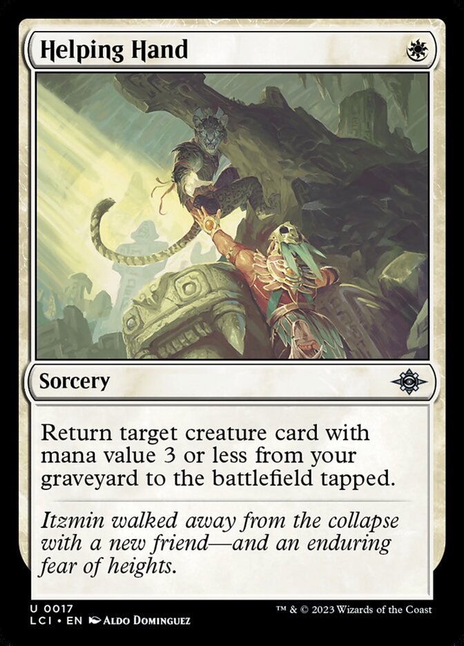 Helping Hand card front