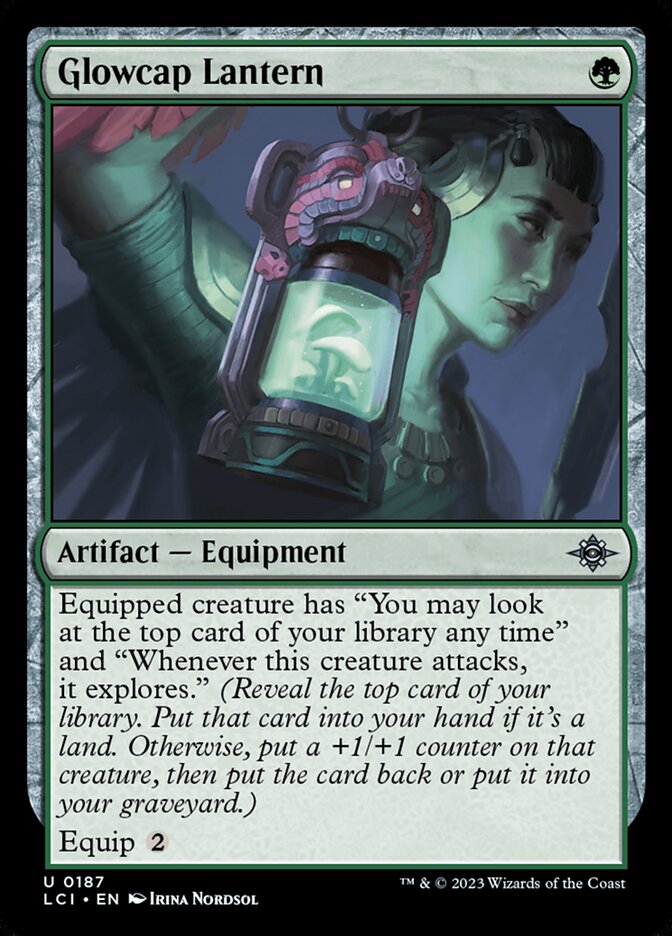Glowcap Lantern card front