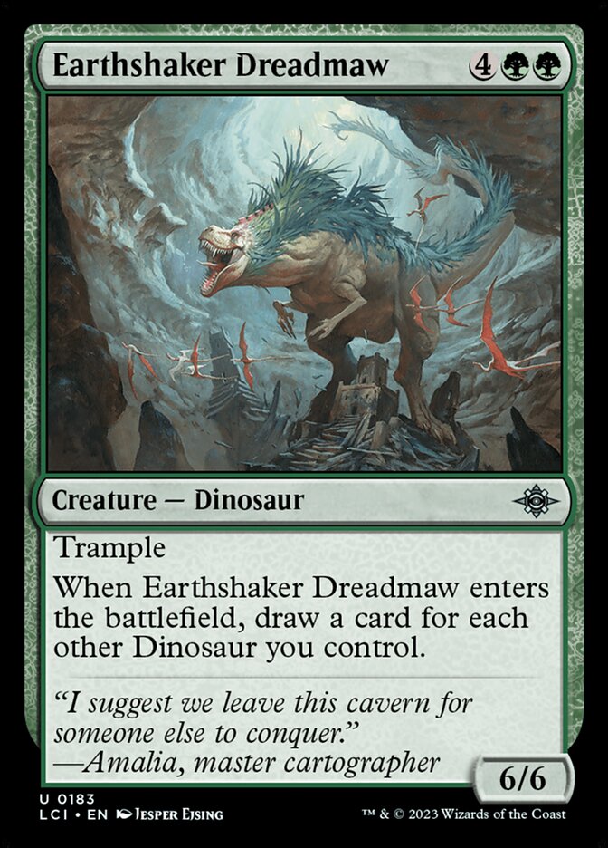 Earthshaker Dreadmaw card front