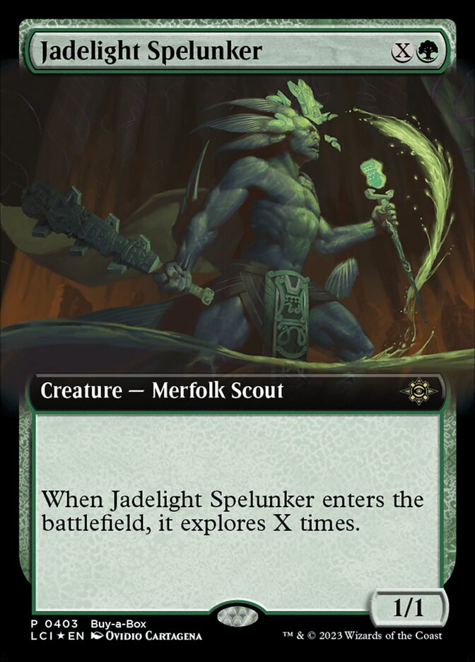 Jadelight Spelunker card front