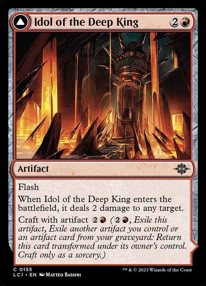 Idol of the Deep King card front