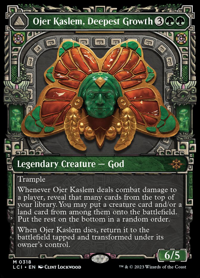 Ojer Kaslem, Deepest Growth card front