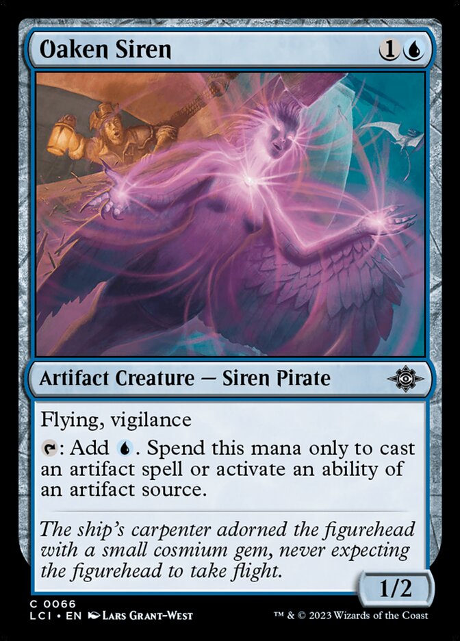 Oaken Siren card front