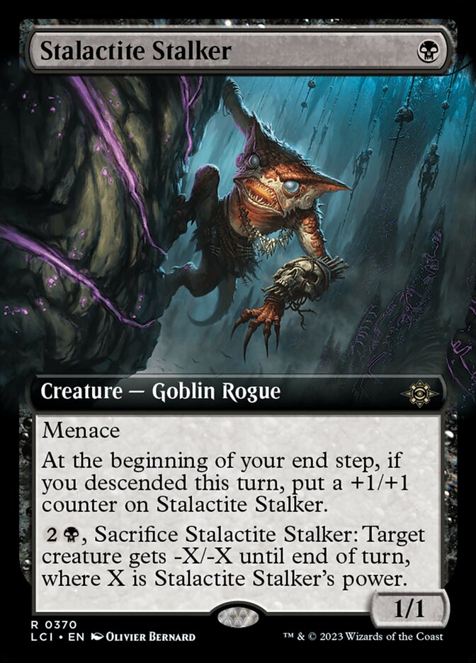 Stalactite Stalker card front