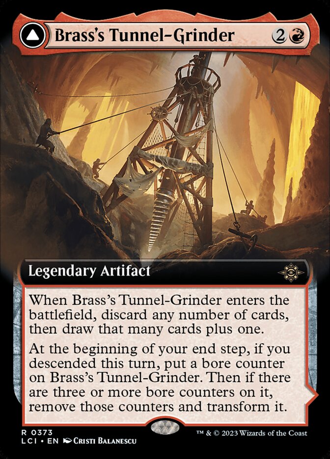 Brass's Tunnel-Grinder card front
