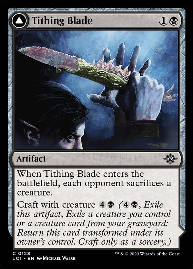 Tithing Blade card front