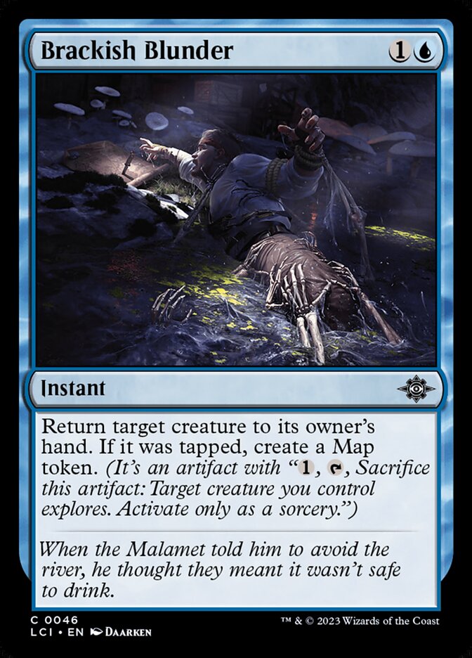 Brackish Blunder card front
