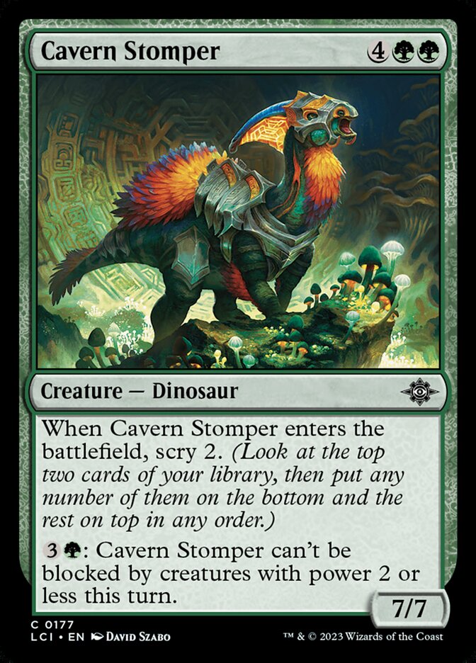 Cavern Stomper card front