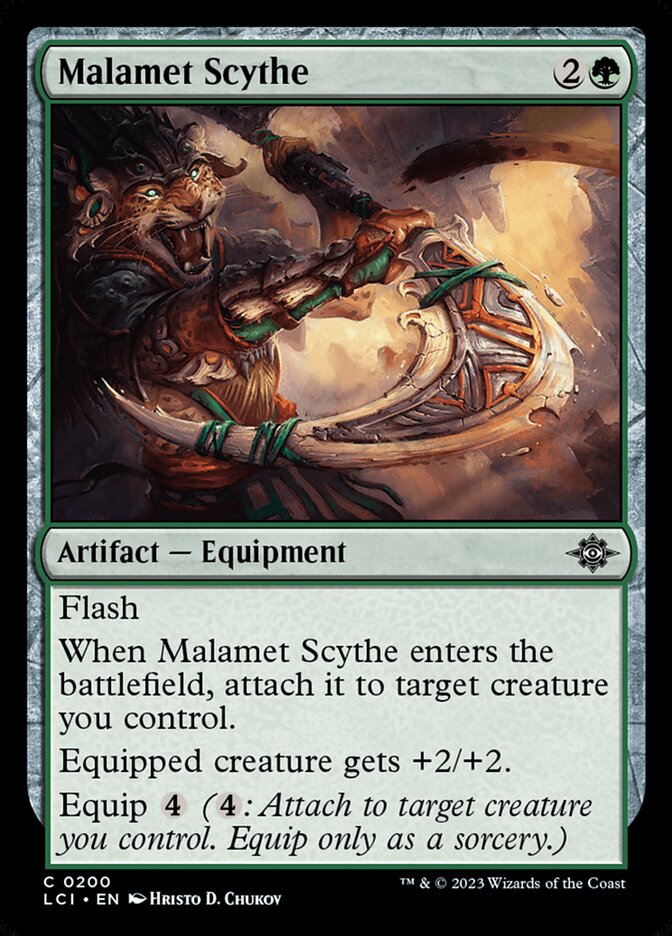 Malamet Scythe card front