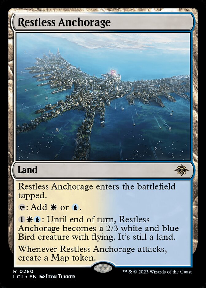 Restless Anchorage card front