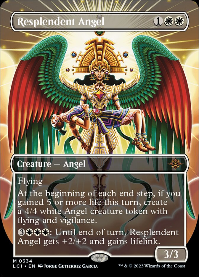 Resplendent Angel card front