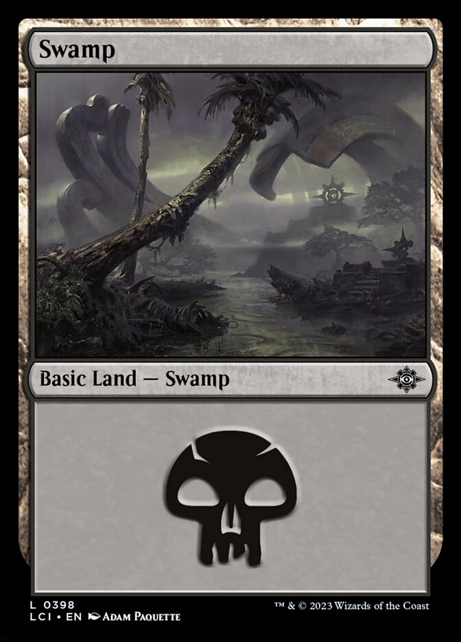 Swamp card front
