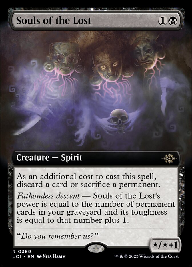Souls of the Lost card front