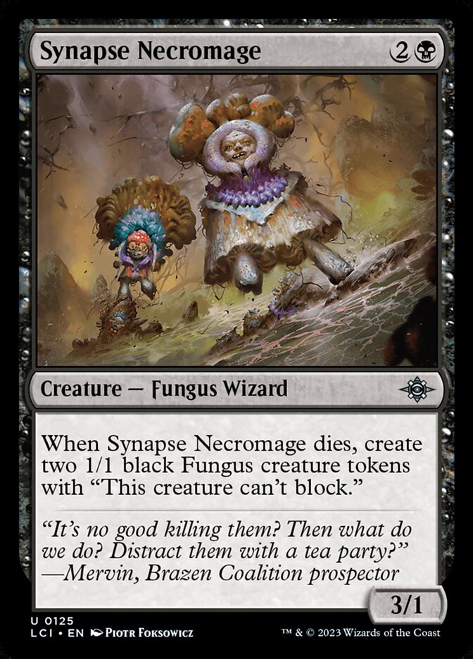 Synapse Necromage card front