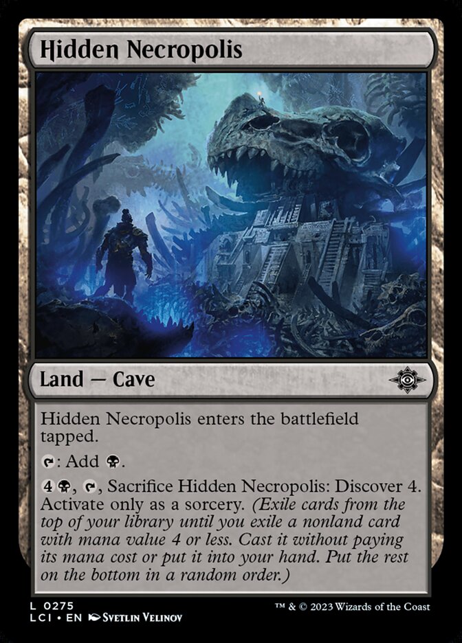 Hidden Necropolis card front