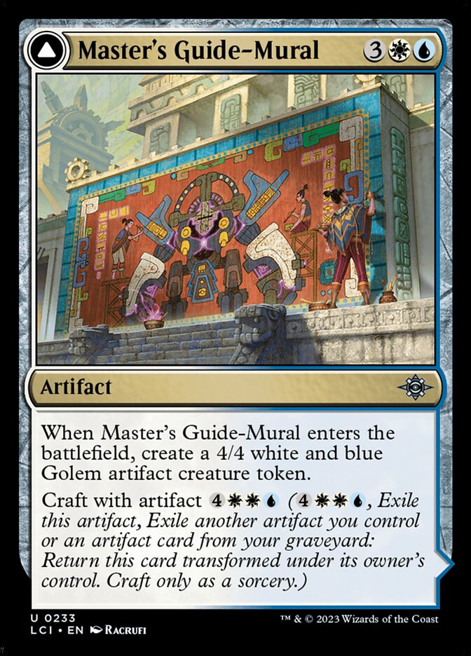 Master's Guide-Mural card front