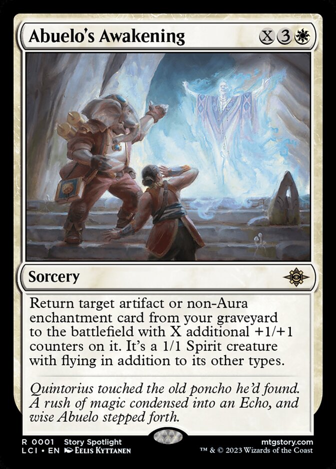 Abuelo's Awakening card front