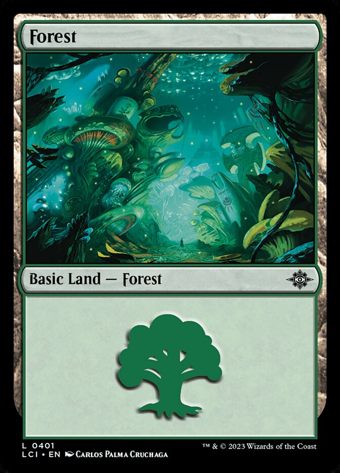 Forest card front