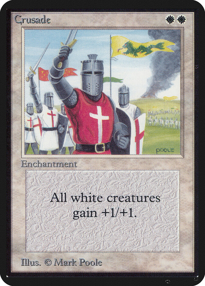 Crusade card front