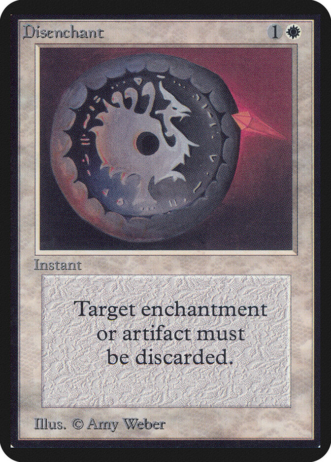 Disenchant card front