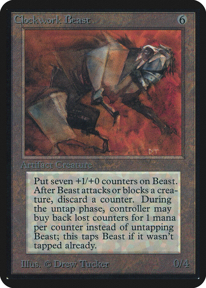 Clockwork Beast card front