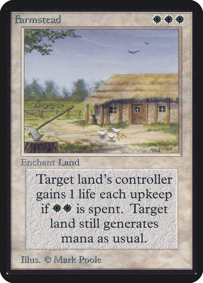 Farmstead card front