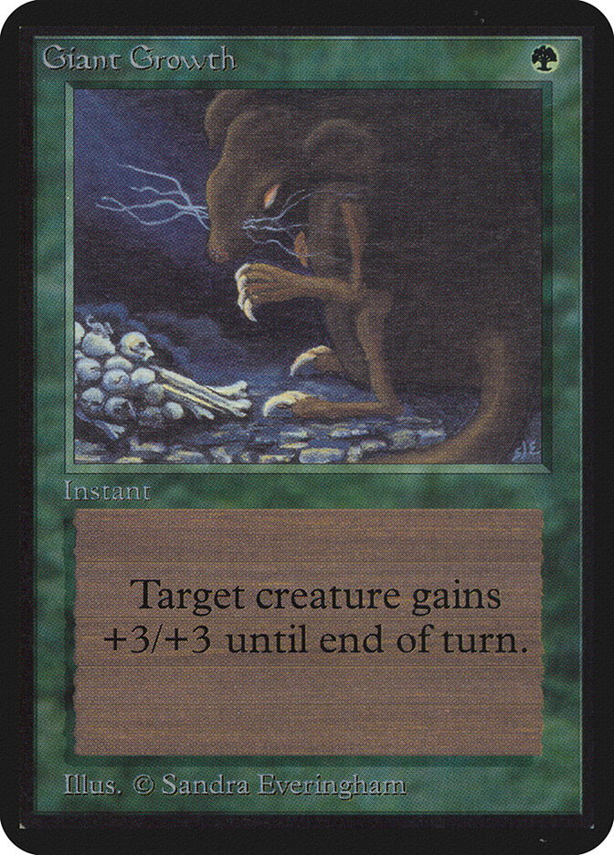 Giant Growth card front