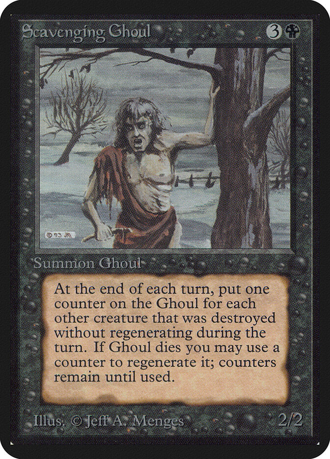 Scavenging Ghoul card front