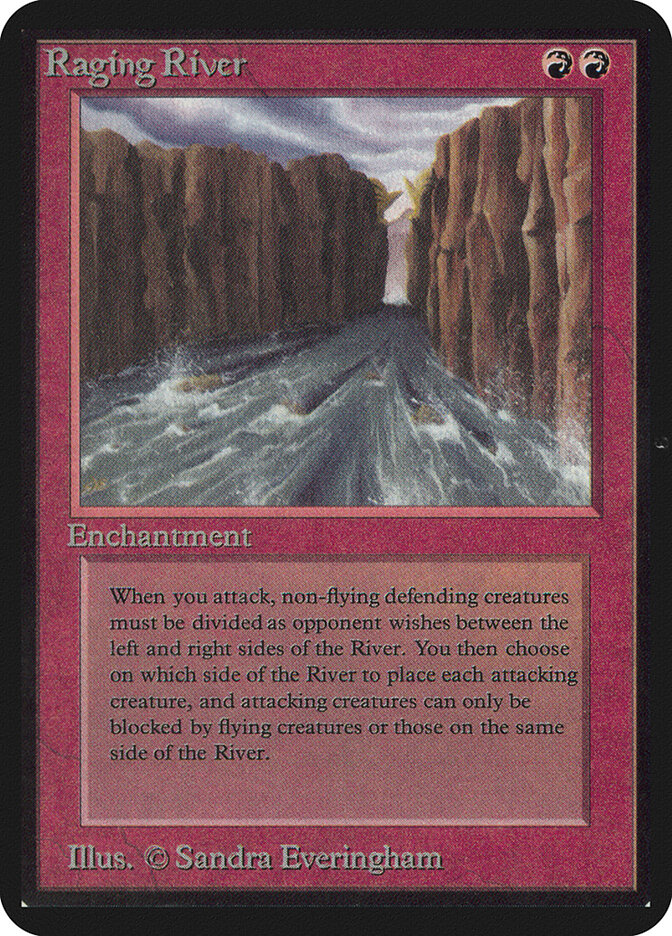 Raging River card front